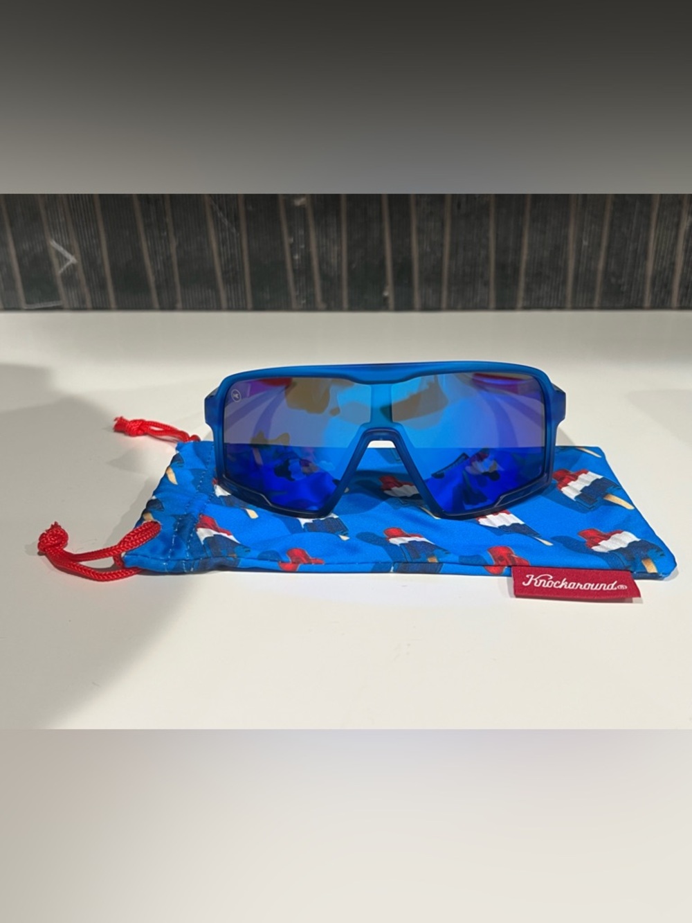 NWOT Knockaround Youth Sunglasses-Bomb Pop colorway